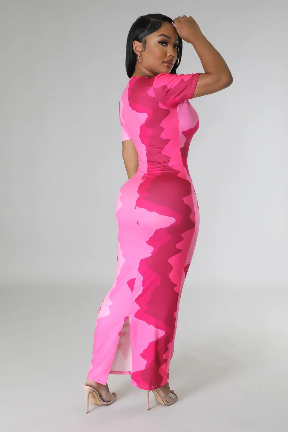 Pink Multi Dress