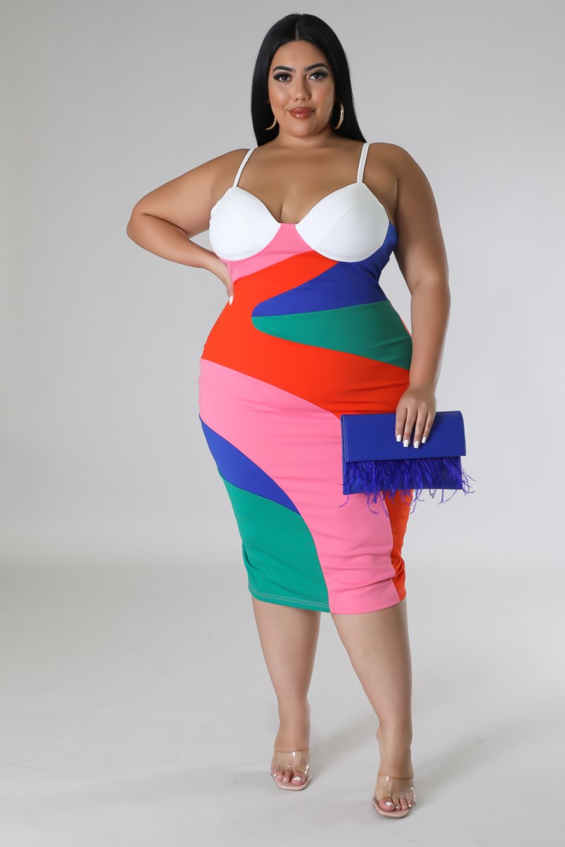 Multi Colored Dress
